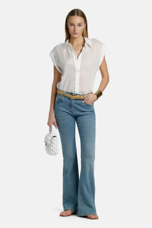 Women Banchiere Banchiere Military Green Blouses and Shirts Luisa Spagnoli Women Banchiere Banchiere Military Green Blouses and Shirts Luisa Spagnoli