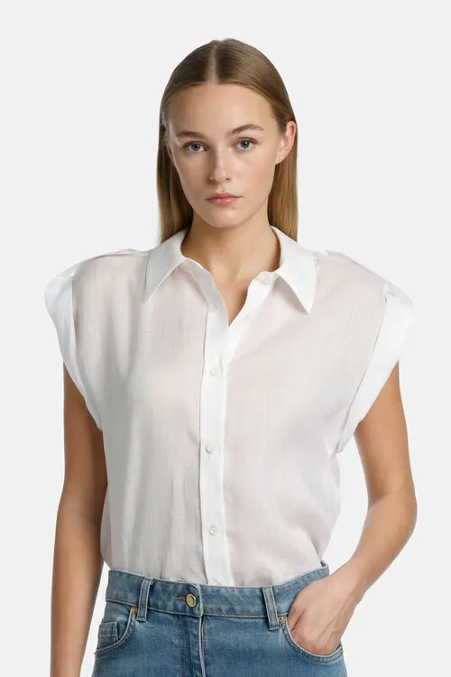 Women Banchiere Banchiere Military Green Blouses and Shirts Luisa Spagnoli Women Banchiere Banchiere Military Green Blouses and Shirts Luisa Spagnoli