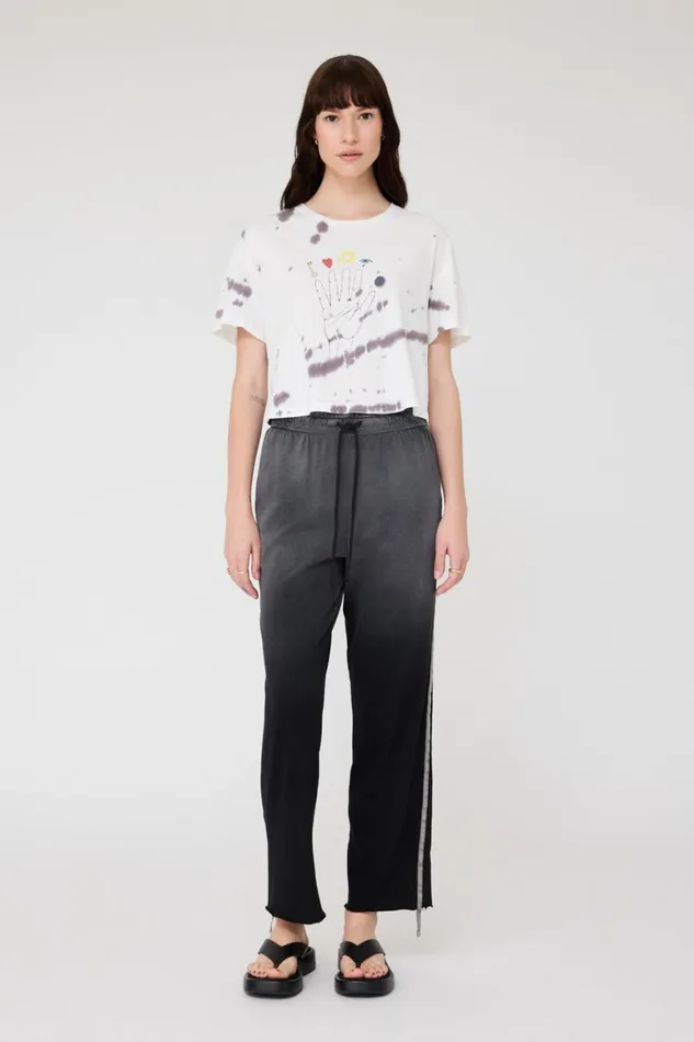 Women Black TieDye Claudia Tee Raquel Allegra TShirts