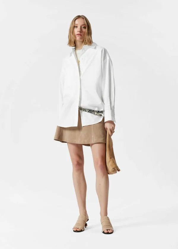 Women Blouses and Shirts and Other Stories Oversized Shirt White
