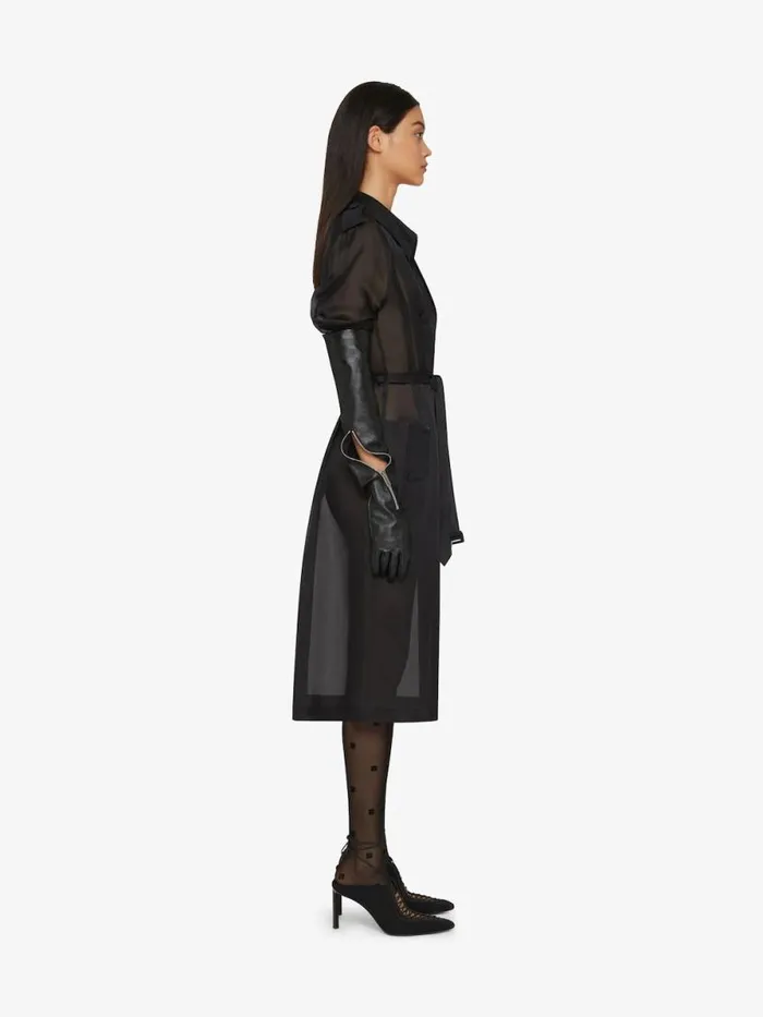 Women Bodysuits and Underwear Givenchy Transparent 4G Leggings Black