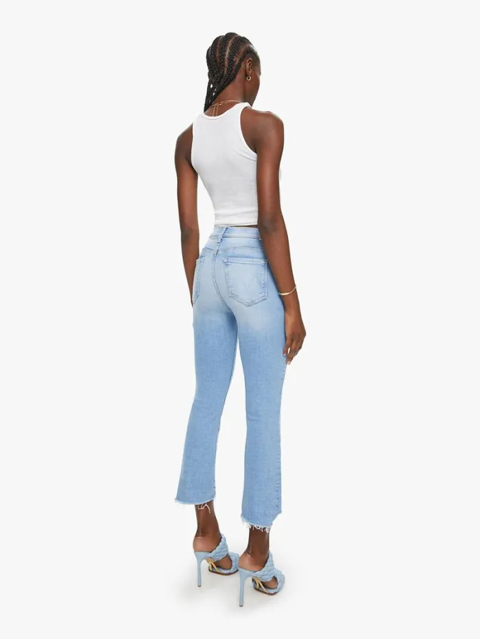 Women Bootcut Mother Denim The Insider Crop Step Fray Wash Limited Edition Women Bootcut Mother Denim The Insider Crop Step Fray Wash Limited Edition