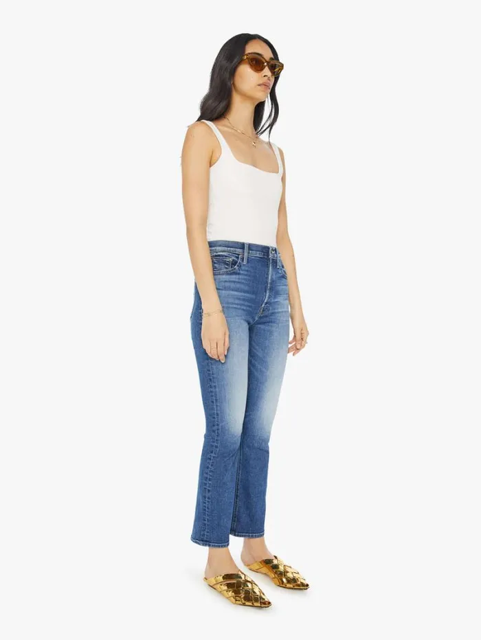 Women Bootcut Mother Denim The Tripper Flood Wash Sixth Sense