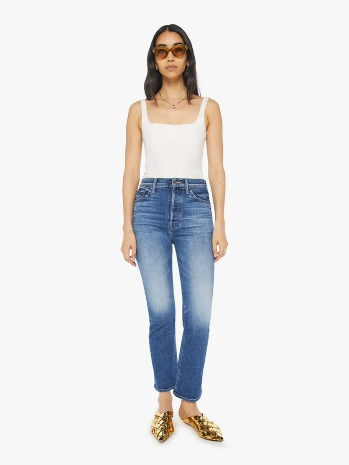 Women Bootcut Mother Denim The Tripper Flood Wash Sixth Sense Women Bootcut Mother Denim The Tripper Flood Wash Sixth Sense