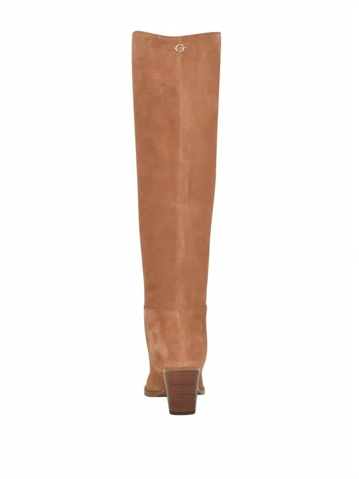 Women Boots and Booties GUESS Dolita Suede KneeHigh Boots Light Brown Women Boots and Booties GUESS Dolita Suede KneeHigh Boots Light Brown