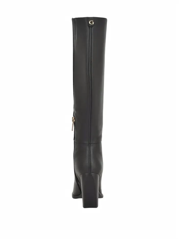 Women Boots and Booties GUESS Lannie KneeHigh Boots Black 001