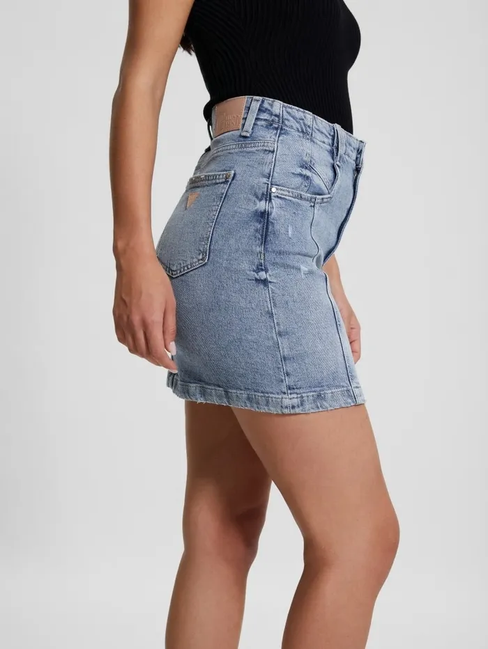 Women Bottoms GUESS Eco Willow Denim Skirt Theatre Women Bottoms GUESS Eco Willow Denim Skirt Theatre