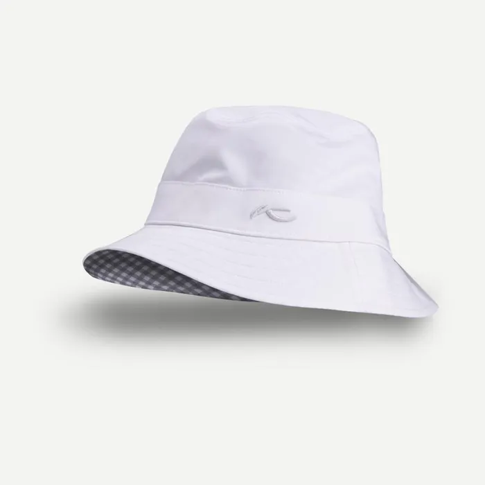 Women Bucket Hat 8211 Reversible and Waterresistant Bucket Hat Whitemetal Grey KJUS Accessories Women Bucket Hat 8211 Reversible and Waterresistant Bucket Hat Whitemetal Grey KJUS Accessories