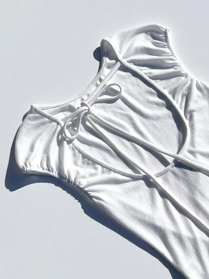 Women Cally Top White Lisa Says Gah Tops