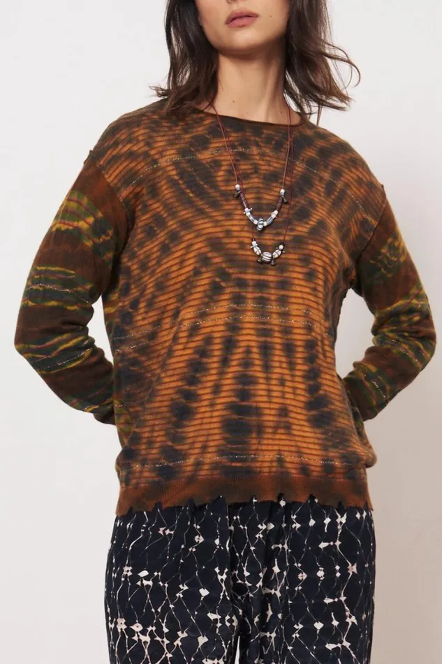 Women Cashmere Green Kenya Pullover Raquel Allegra Sweaters and Knits