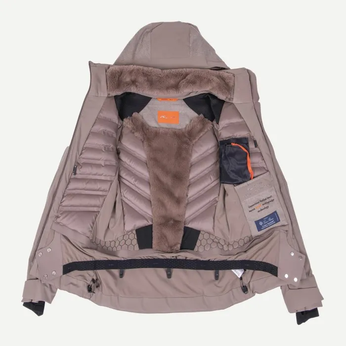 Women Celeste Jacket Taupe KJUS Jackets and Vests