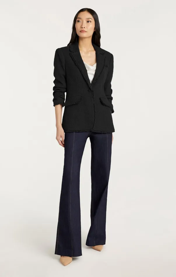 Women Cinq Sept Blazers Boucle Khloe Blazer Black