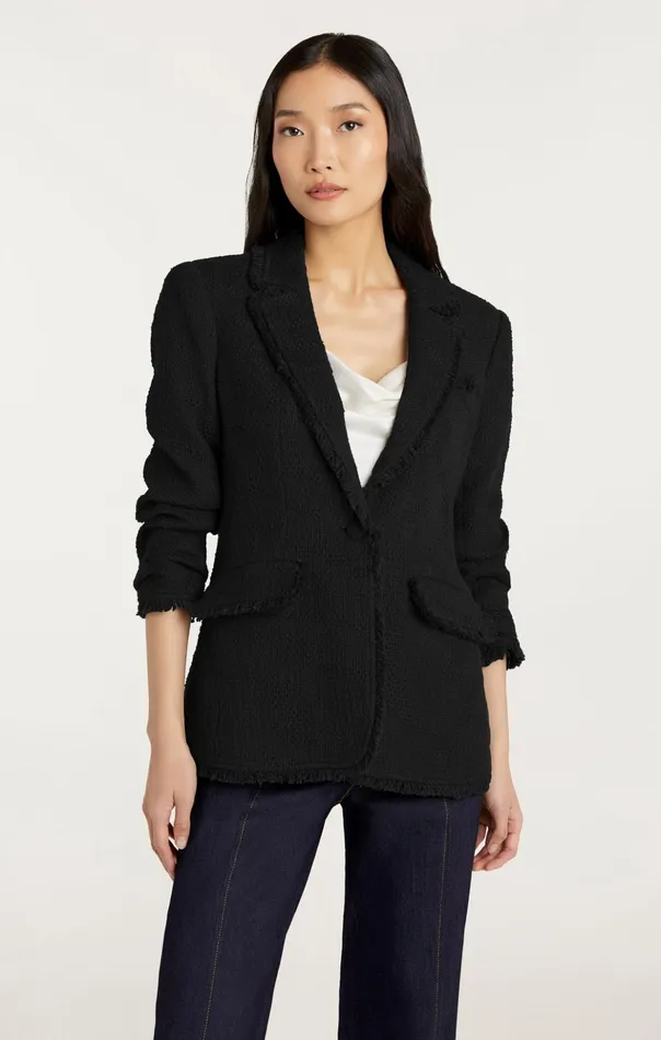 Women Cinq Sept Blazers Boucle Khloe Blazer Black
