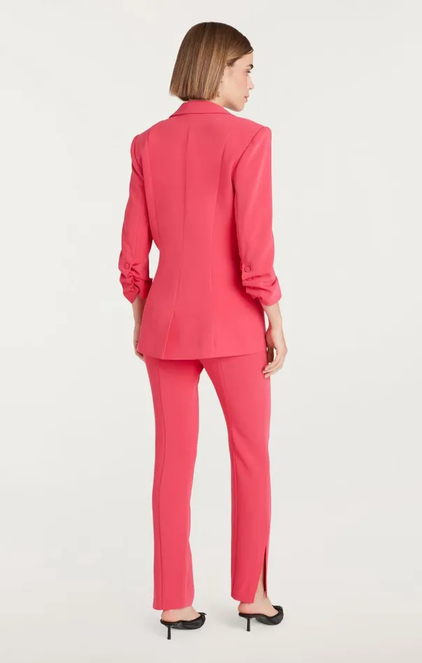Women Cinq Sept Blazers Crepe Khloe Blazer Berry Fizz