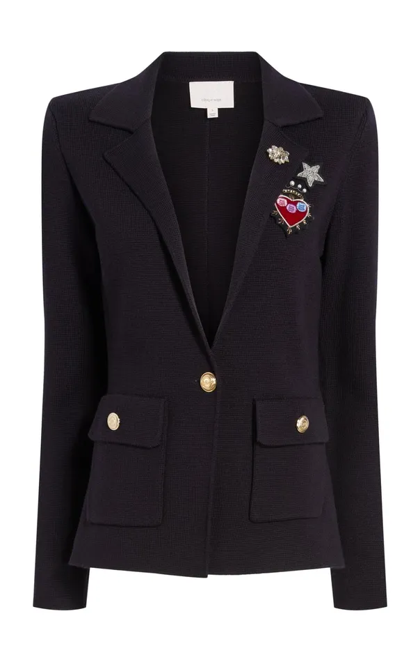 Women Cinq Sept Blazers Laynee Blazer Navy