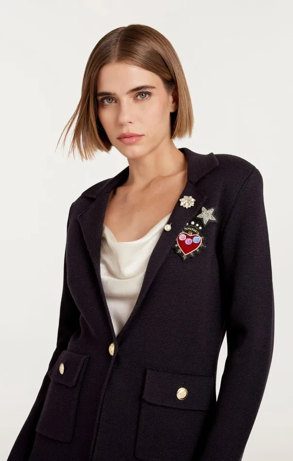 Women Cinq Sept Blazers Laynee Blazer Navy