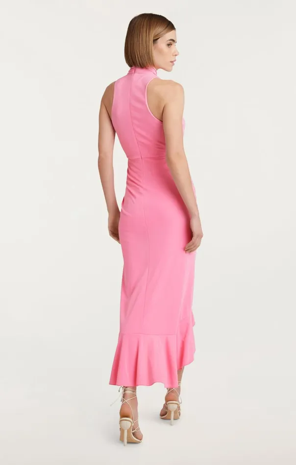 Women Cinq Sept Cocktail and Evening Antonia Dress Flamingo