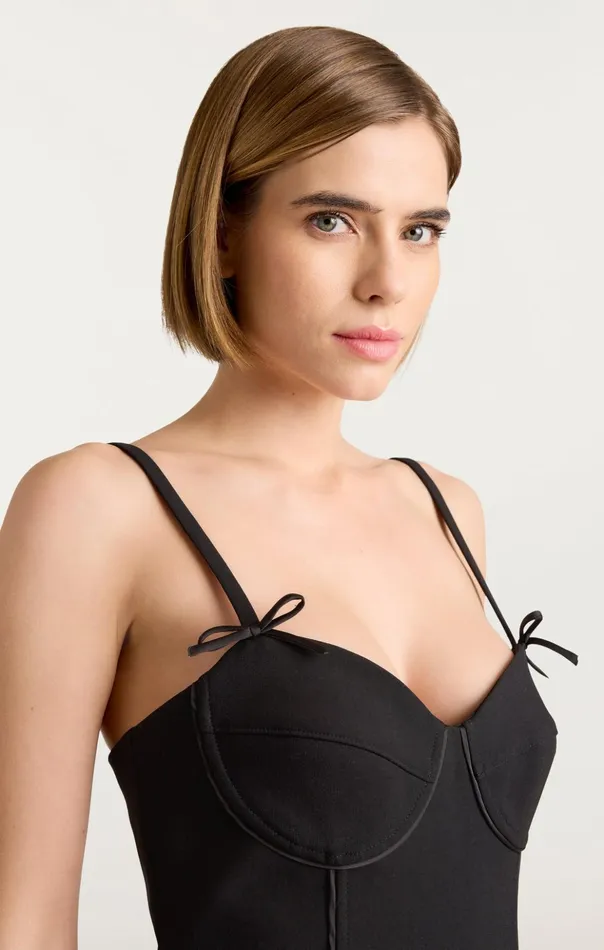 Women Cinq Sept Cocktail and Evening Felicia Dress Black