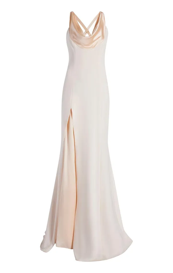 Women Cinq Sept Cocktail and Evening Jill Gown Pearl