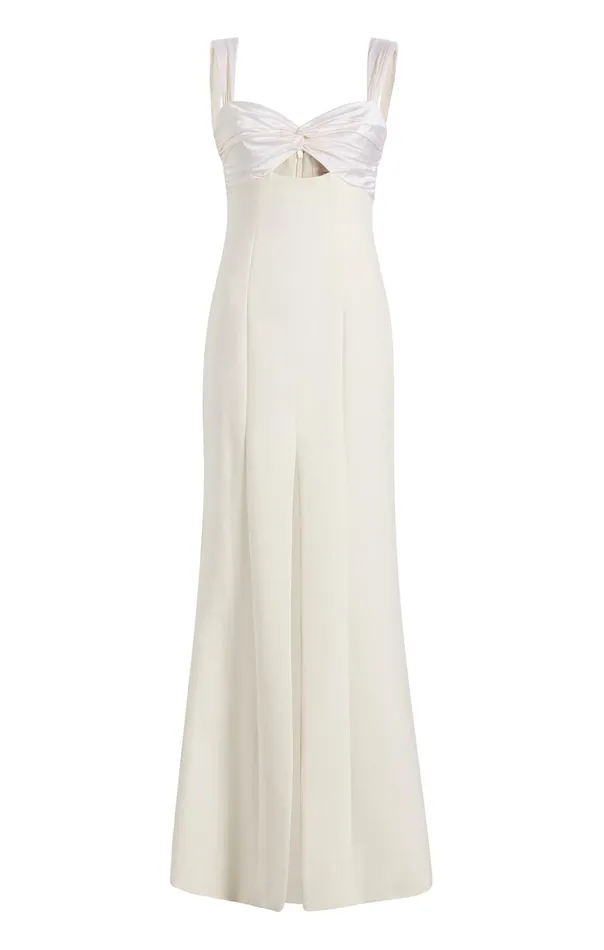 Women Cinq Sept Cocktail and Evening Jillie Gown Ivory