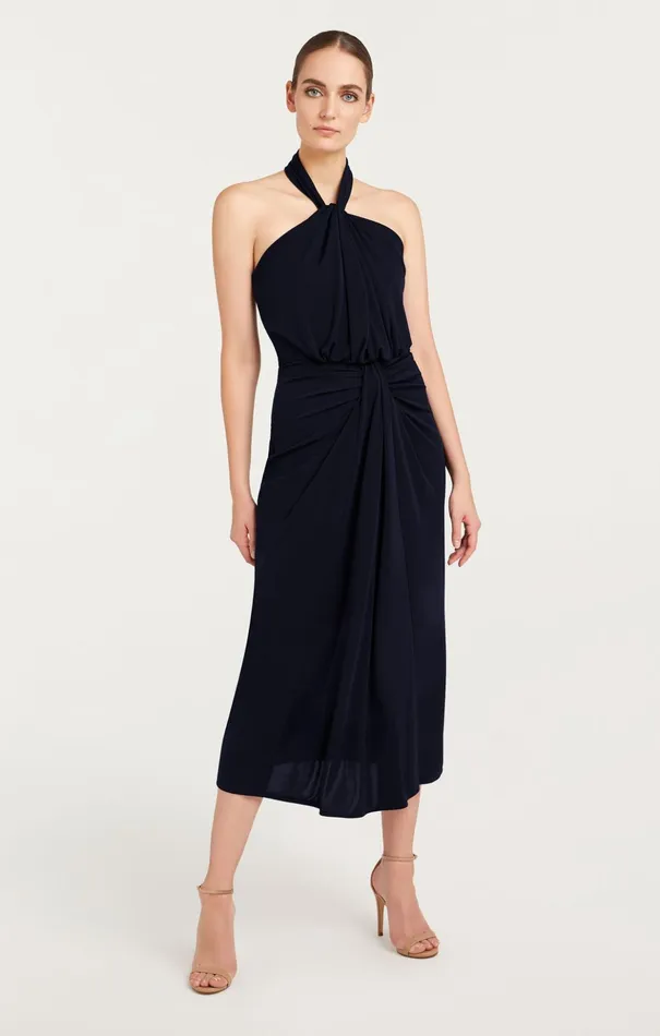 Women Cinq Sept Cocktail and Evening Kaily Dress Navy