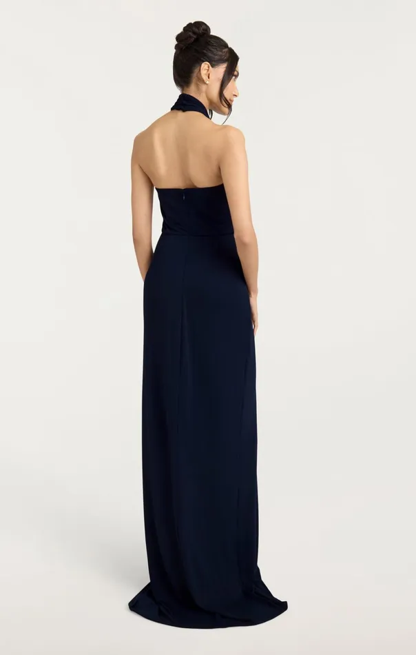 Women Cinq Sept Cocktail and Evening Kaily Gown Navy