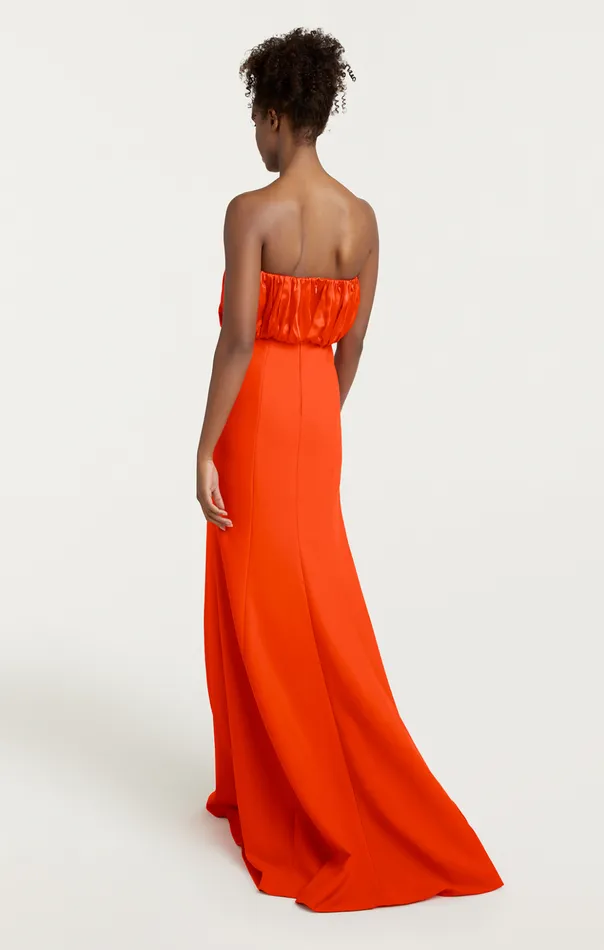Women Cinq Sept Cocktail and Evening Laurence Gown Cherry Tomato