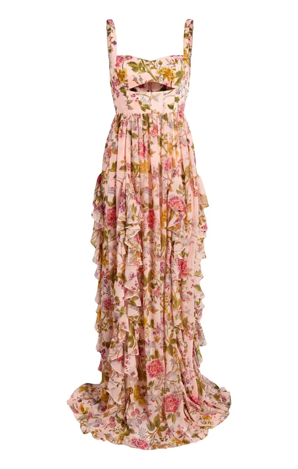 Women Cinq Sept Cocktail and Evening Xiomara Dress Soft Pink Multi