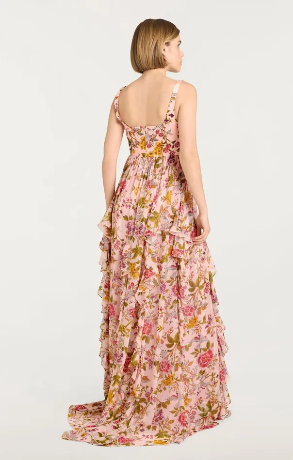 Women Cinq Sept Cocktail and Evening Xiomara Dress Soft Pink Multi