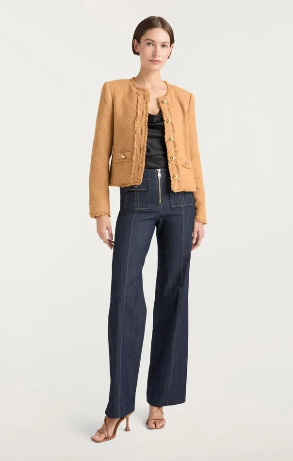 Women Cinq Sept Jackets Christie Jacket Sahara