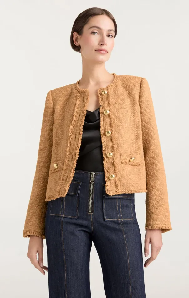 Women Cinq Sept Jackets Christie Jacket Sahara