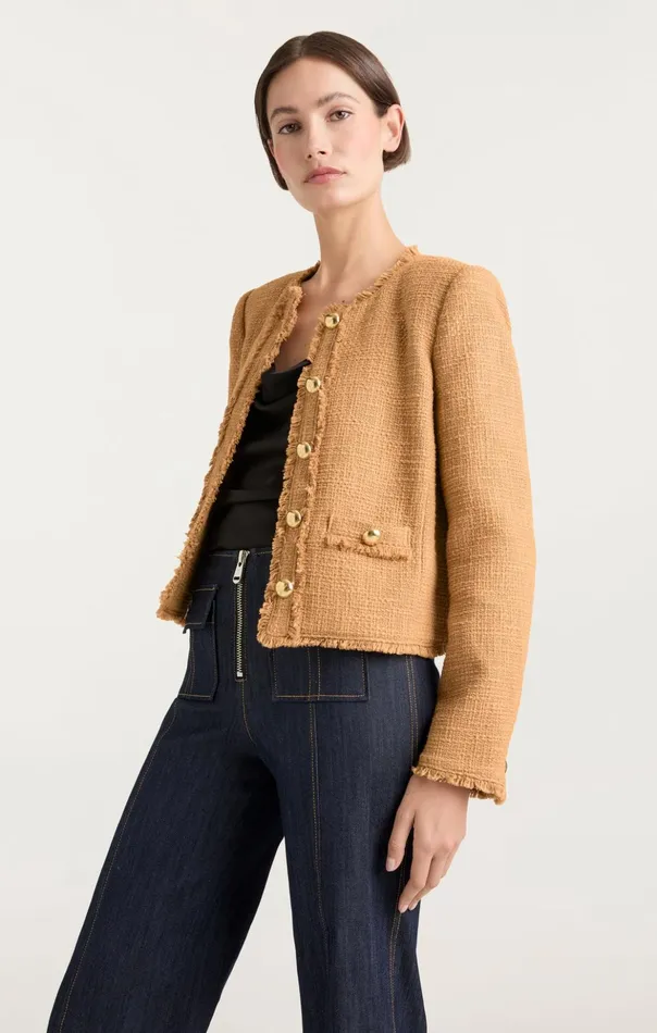 Women Cinq Sept Jackets Christie Jacket Sahara