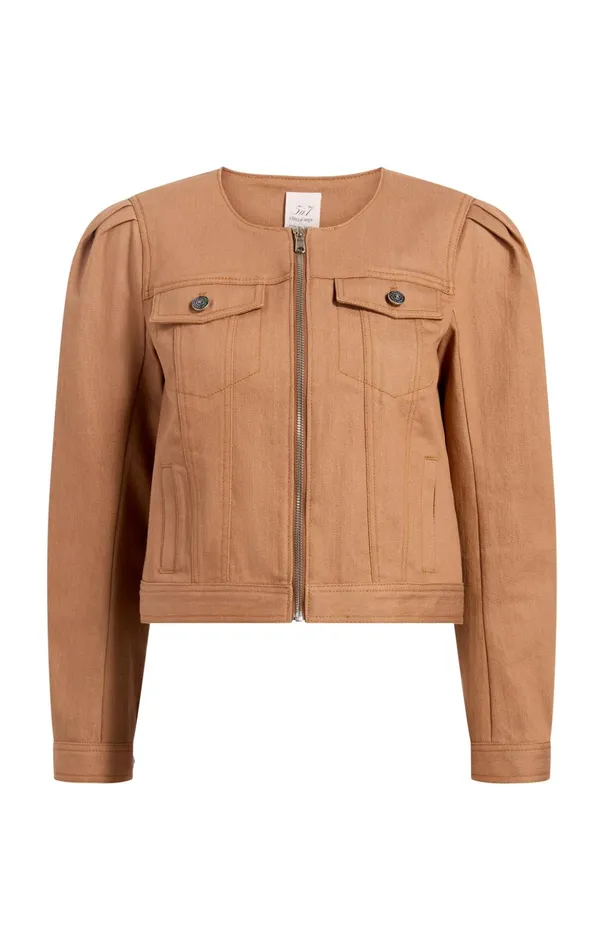 Women Cinq Sept Jackets Dalia Jacket Cocoa