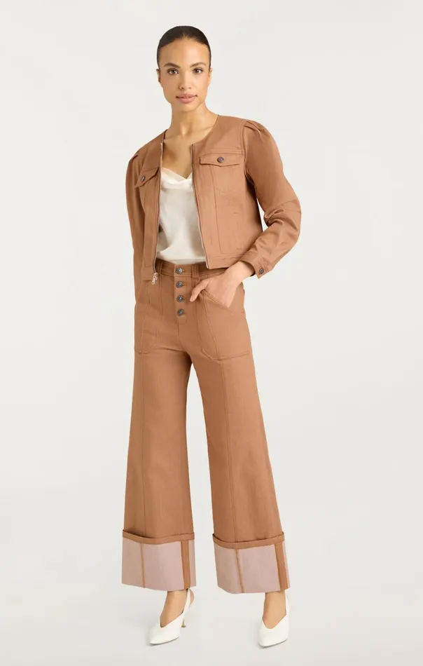 Women Cinq Sept Jackets Dalia Jacket Cocoa