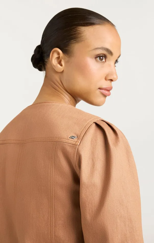 Women Cinq Sept Jackets Dalia Jacket Cocoa
