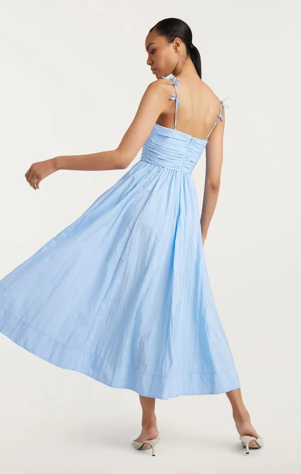 Women Cinq Sept Midi Agnes Dress Skylight