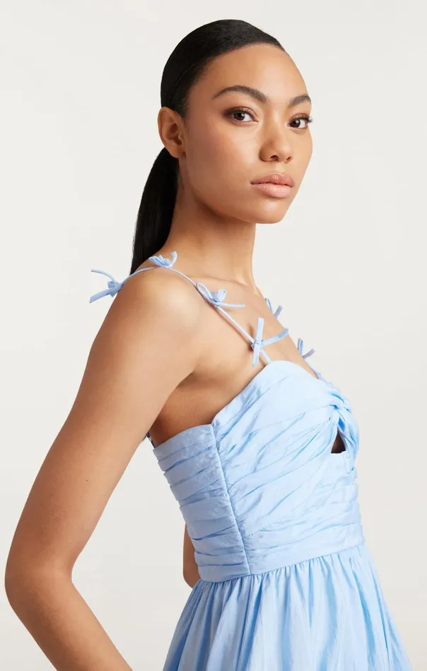 Women Cinq Sept Midi Agnes Dress Skylight