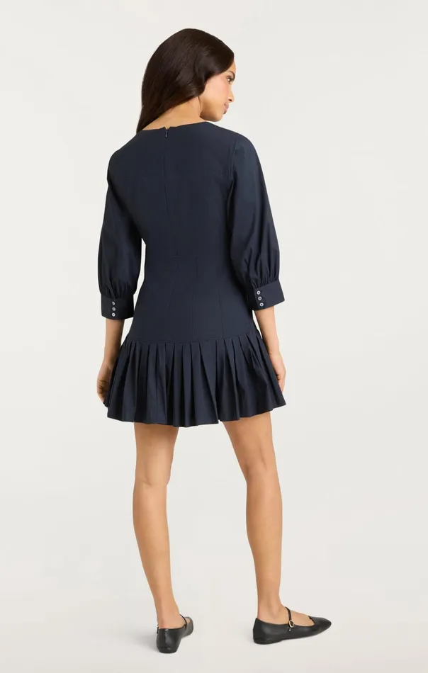 Women Cinq Sept Mini Sawyer Dress Navy