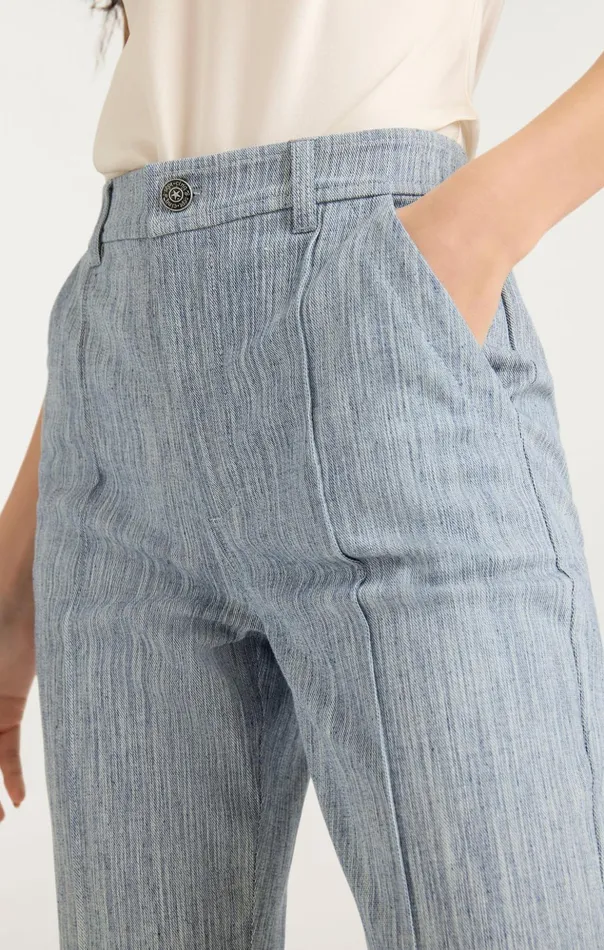 Women Cinq Sept Pants Evelyn Pant Indigowhite