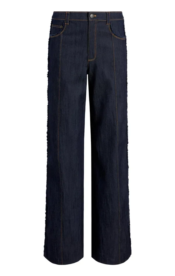 Women Cinq Sept Pants Francine Pant Indigo