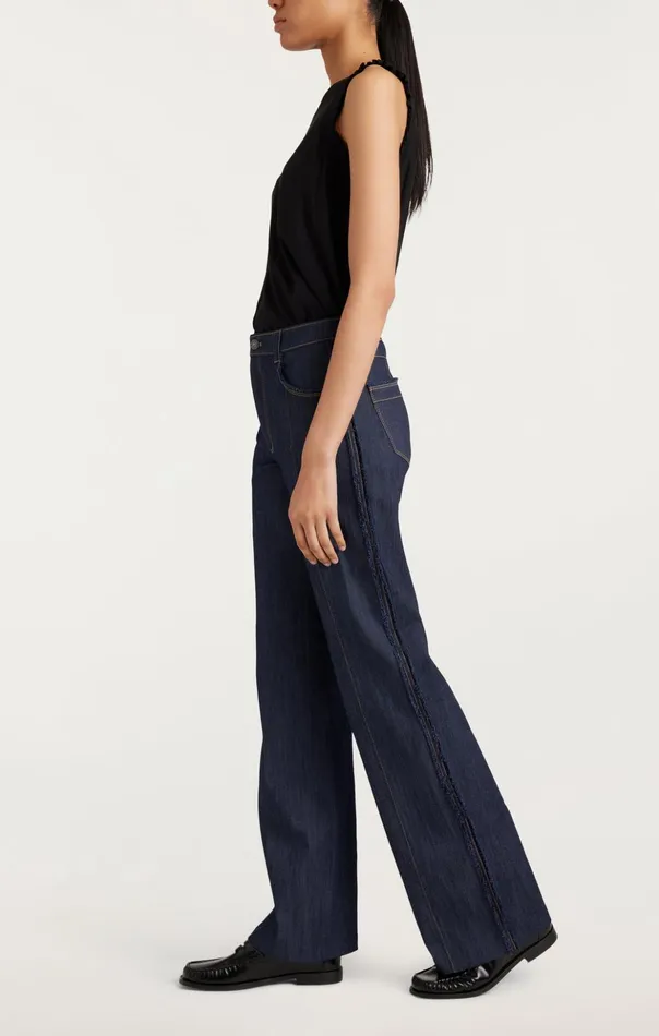 Women Cinq Sept Pants Francine Pant Indigo