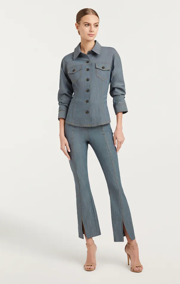 Women Cinq Sept Pants Laurie Pant Light Indigo