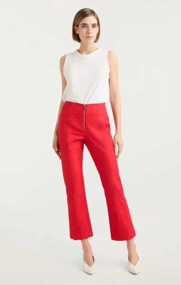 Women Cinq Sept Pants Loren Pant Deep Tangelo