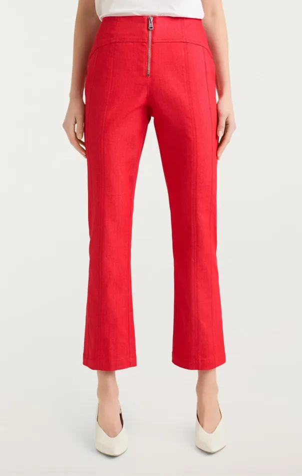 Women Cinq Sept Pants Loren Pant Deep Tangelo