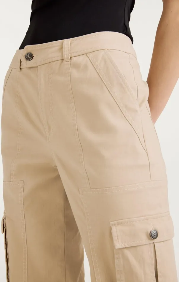 Women Cinq Sept Pants Zola Pant Khaki