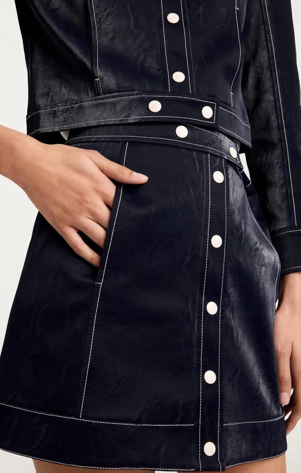 Women Cinq Sept Skirts Ciara Skirt Navywhite