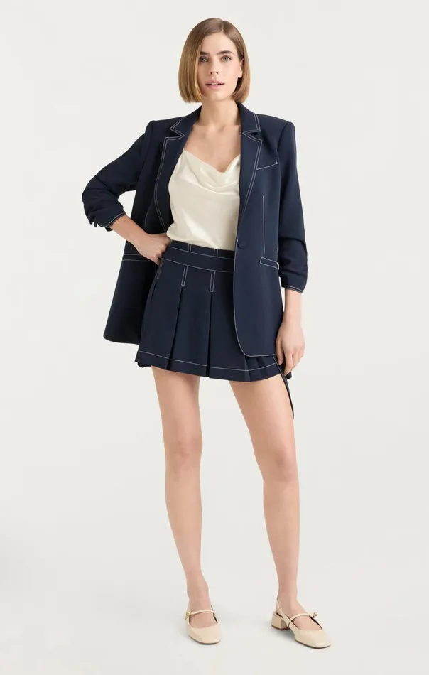 Women Cinq Sept Skirts Ciela Skort Navyivory
