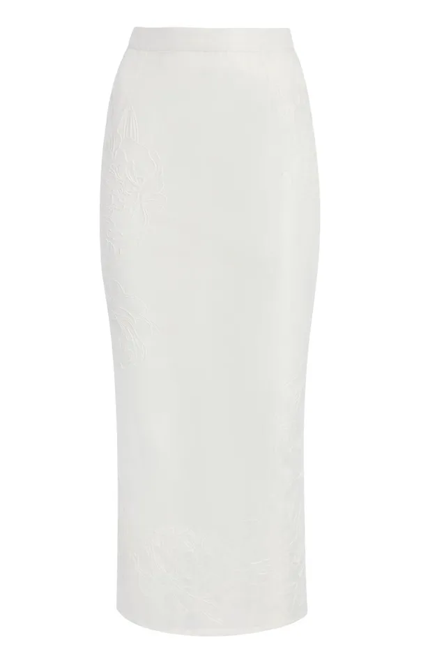 Women Cinq Sept Skirts Etta Skirt Ivory