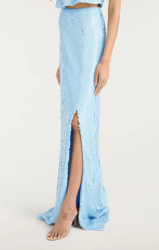 Women Cinq Sept Skirts Jupiter Skirt Serene Sky