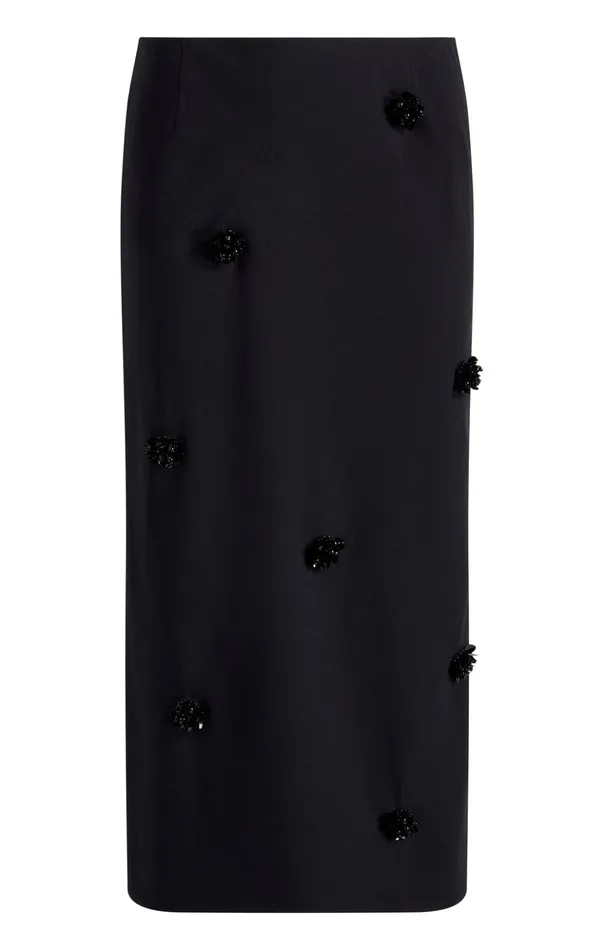 Women Cinq Sept Skirts Sequin Dot Abbie Skirt Blackblack